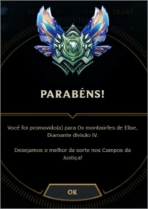 SERVIÇO DE ELOJOB - LEAGUE OF LEGENDS LOL