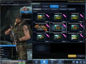 CONTA CAPITÃO 3 FULL ITENS - Point Blank PB