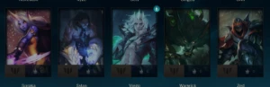 CONTA UNRANKED C SKIN DA KAYLE/SETT/RENEK/PANTHEON/RYZE/NUNU - League of Legends LOL