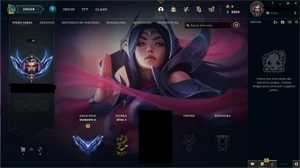 CONTA LEAGUE OF LEGENDS DIAMANTE 2 MMR ALTO LOL