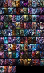 Conta com borda Diamante - League of Legends LOL