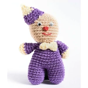 Palhacinho em Amigurumi - Artesanato e Personalizados