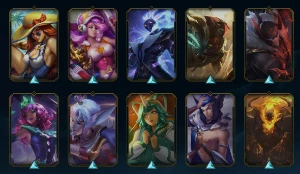 Conta League of Legends Full Acesso - 157 Champs e 110 Skins LOL