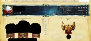 Conta league Of Legends,skins da foto,borda de platina,mmr m LOL