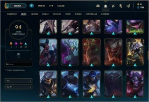 Conta Ouro 2 - League of Legends LOL