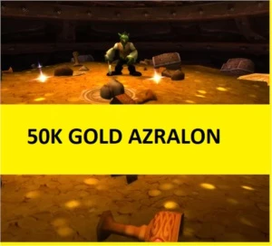 50K GOLD WOW HORDA AZRALON OURO - Blizzard