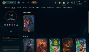 Conta de lol boa para smurfar