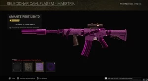 CONTA CALL OF DUTY WARZONE CAMUFLAGEM ATOMICO E DIAMANTE ZB COD