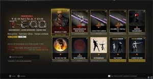 CONTA CALL OF DUTY WARZONE CAMUFLAGEM ATOMICO E DIAMANTE ZB COD