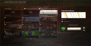 CONTA CALL OF DUTY WARZONE CAMUFLAGEM ATOMICO E DIAMANTE ZB COD