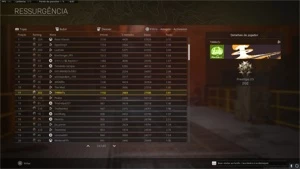 CONTA CALL OF DUTY WARZONE CAMUFLAGEM ATOMICO E DIAMANTE ZB COD