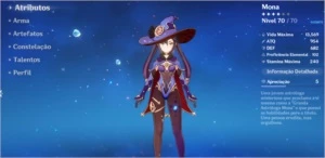 Conta Diluc Venti Ast Mona AR41 + 22 Resina Fragil F2P - Genshin Impact