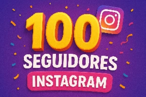 100 Seguidores Mundiais Para Instagram - Envio Rápido - Redes Sociais