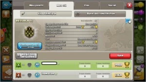 CONTA CLASH OF CLANS CV9