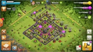 CONTA CLASH OF CLANS CV9