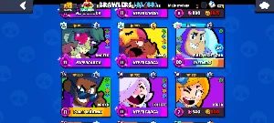 Conta de brawl com 36k de trofeús - com 13 brawlers rank max - Brawl Stars