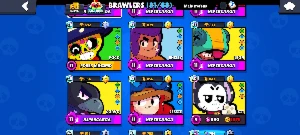 Conta de brawl com 36k de trofeús - com 13 brawlers rank max - Brawl Stars