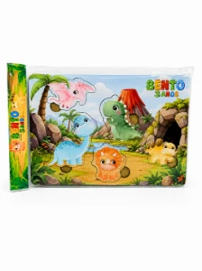 Jogo de Encaixe Dinossauros Baby Personalizado - Artesanato e Personalizados