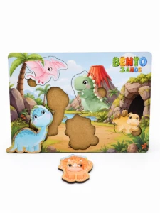Jogo de Encaixe Dinossauros Baby Personalizado