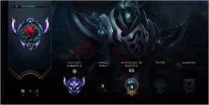 CONTA DIAMANTE 3 - League of Legends LOL