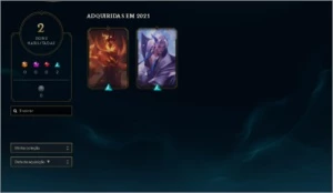 CONTA DIAMANTE 3 - League of Legends LOL