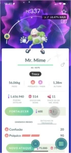 Pokemon Go - Mr .Mime Shiny