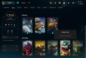 Todas Skins Do Lol. - League of Legends