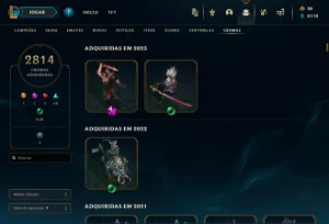 Todas Skins Do Lol. - League of Legends