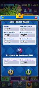 Conta Clash Royale Nv60