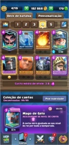 Conta Clash Royale lvl 13 5 decks quase fulls