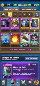 Conta Clash Royale lvl 13 5 decks quase fulls