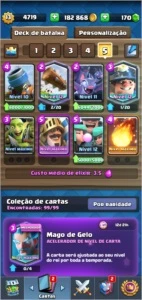 Conta Clash Royale lvl 13 5 decks quase fulls