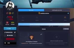 Conta Level 20 GC, 3 Medalhas - Counter Strike CS
