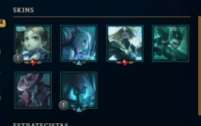 CONTA DE LEAGUE OF LEGENDS - PLATINA COM SKINS ✨🔥 LOL