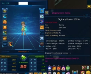 Conta GDMO TOP! - Digimon Masters Online