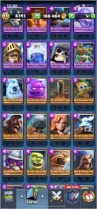 clash royale 75 cartas full, brawl stars full