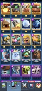 clash royale 75 cartas full, brawl stars full