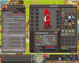 Conta Zobal 200 Spiritia completo todo scrolado - Dofus