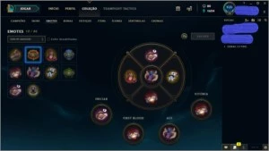 CONTA NVL 78 71 CHAMPS E 21 SKINS POR R$105.99 - League of Legends LOL