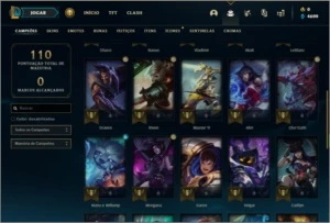 Conta Prata 1 - League of Legends LOL