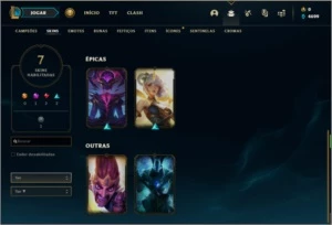Conta Prata 1 - League of Legends LOL