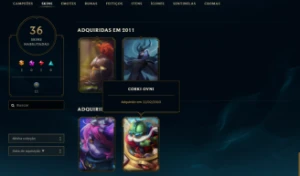 Vendo conta LoL raríssima com Corki UFO!! - League of Legends