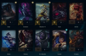 Conta Diamante 4 LOL - League of Legends