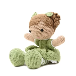 Boneca Mari em amigurumi - Artesanato e Personalizados