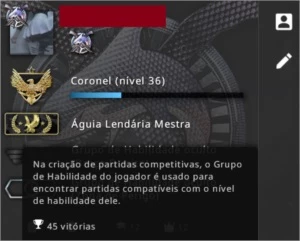 Conta Águia 2 Op. Correnteza Diamantada - Counter Strike CS
