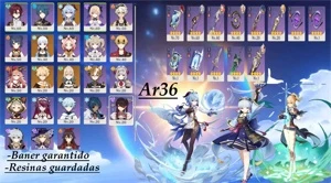 Ganyu + Ayaka + Jean ar36 - Genshin Impact