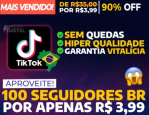 [Promoção] 1K Seguidores Brasileiros TikTok | 24h On