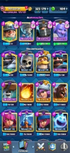 Conta Clash Royale 10.012 trofeus TOP