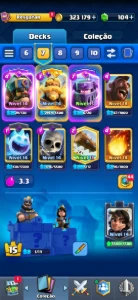 Conta Clash Royale 10.012 trofeus TOP
