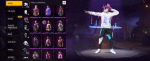 Vem Nela  Conta Antiga Id 9, Skin Do Samurai, Cabelo Rosa. - Free Fire